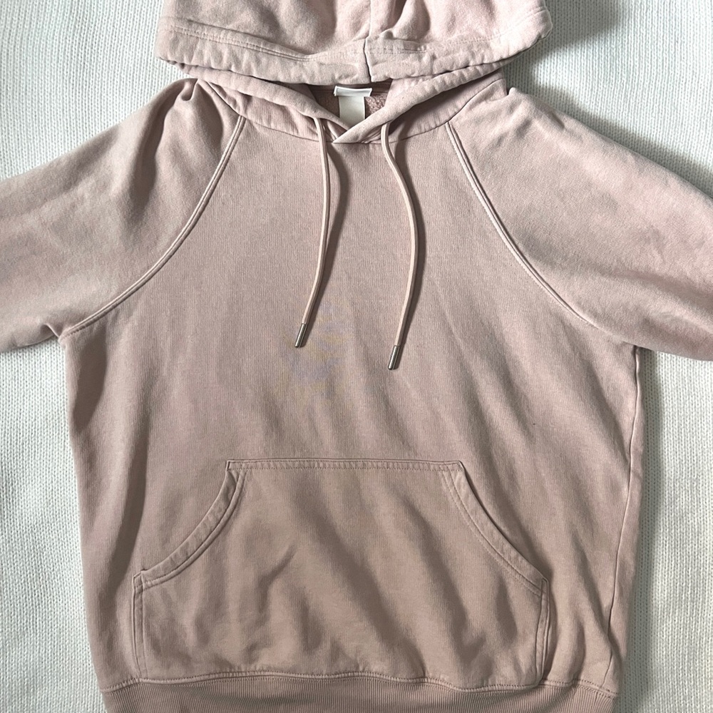 H&M Light Pink Hoodie
